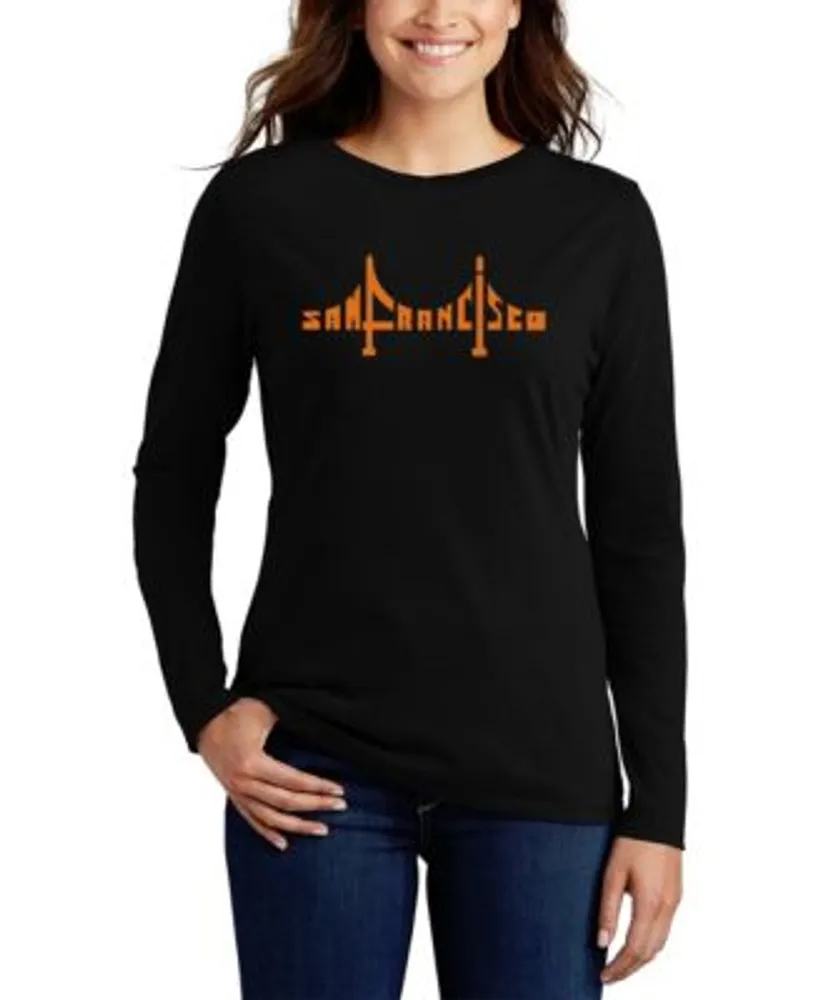 LA Pop Art Women's Word Art Long Sleeve T-Shirt - All You Need Is