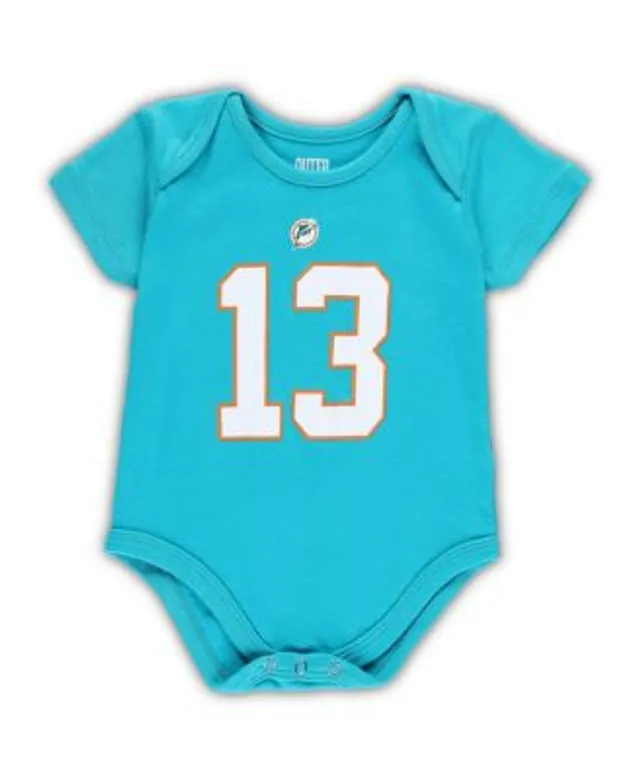 Infant Seattle Mariners Aqua/White/Heather Gray Biggest Little Fan 3-Pack  Bodysuit Set