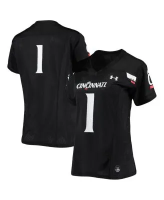 Men's Under Armour #1 White Cincinnati Bearcats Team Replica Basketball  Jersey