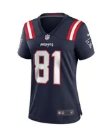 Nike Women's Randy Moss Navy New England Patriots Game Retired Player Jersey