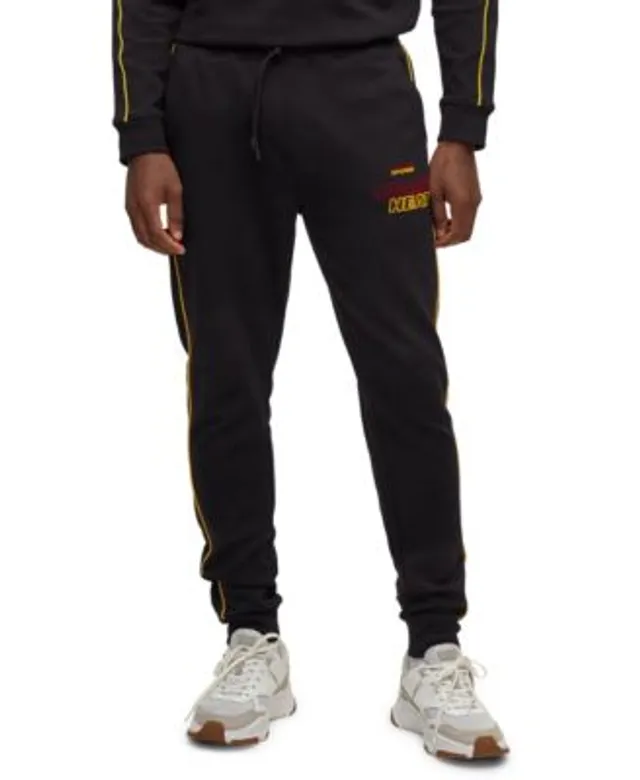 BOSS - BOSS x NFL cotton-terry tracksuit bottoms with collaborative branding