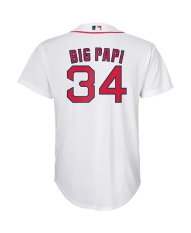 Youth Nike David Ortiz Gold Boston Red Sox Name & Number T-Shirt