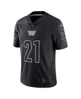 Nike Washington Commanders 21 Sean Taylor Black Reflective Vapor Limited  Men Jersey