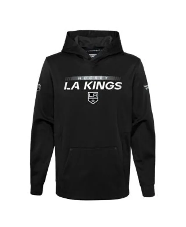 Fanatics Branded Los Angeles Kings Black Authentic Pro Rinkside Pullover Hoodie Size: Small