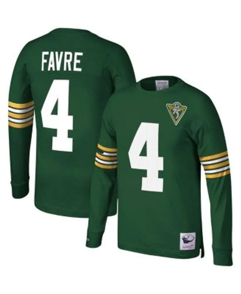 Mitchell & Ness Men's Brett Favre Green Bay Packers Authentic Football  Jersey - Macy's