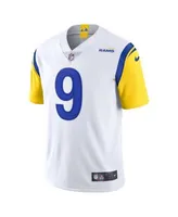 Men's Nike Matthew Stafford White Los Angeles Rams Alternate Vapor Limited  Jersey