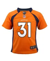 Men's Nike Justin Simmons White Denver Broncos Game Jersey