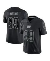 Nike Men's Chase Young Black Washington Commanders RFLCTV Limited