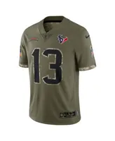 Men's Nike Brandin Cooks Olive Houston Texans 2022 Salute to Service Limited Jersey Size: Small