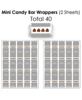 Big Dot Of Happiness Yeti to Party - Mini Candy Bar Wrapper