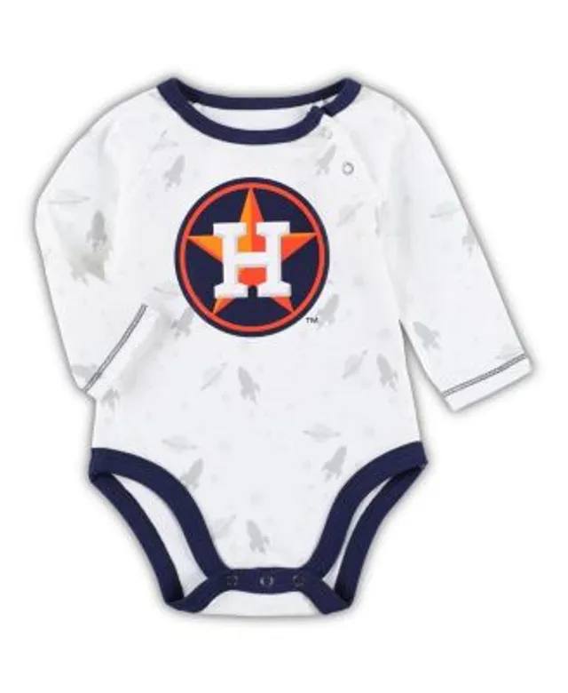 Atlanta Braves Newborn & Infant Dream Team Bodysuit, Hat & Footed Pants Set  - Navy/White