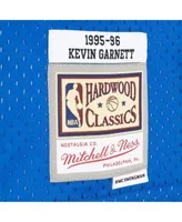 Minnesota Timberwolves 1997-98 Kevin Garnett Mitchell & Ness Swingman Jersey Black Large