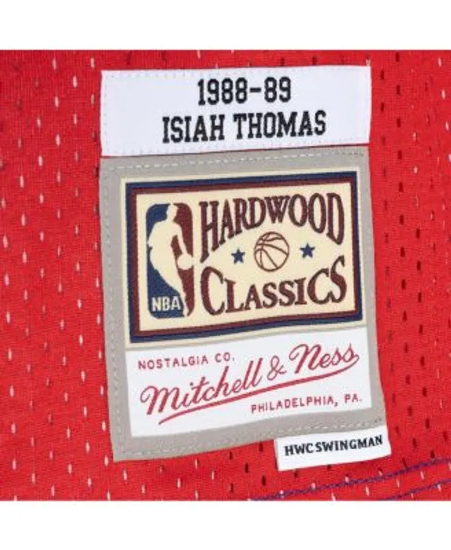 Youth Mitchell & Ness Dennis Rodman Blue Detroit Pistons 1988-89 Hardwood Classics Swingman Jersey