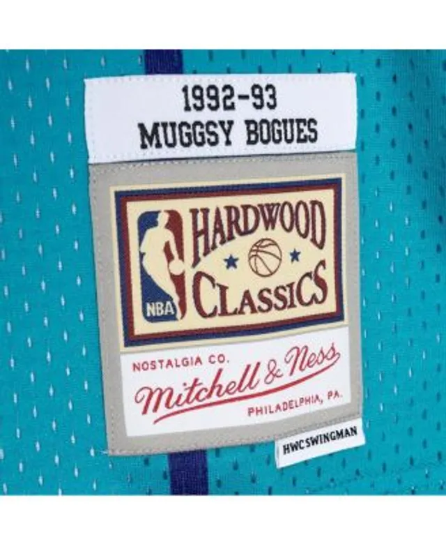  Mitchell & Ness Charlotte Hornets Muggsy Bogues Swingman Jersey  (Medium) : Sports & Outdoors