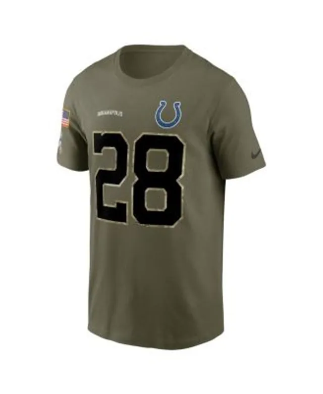 Nike Men's Jonathan Taylor White Indianapolis Colts Player Name Number T- shirt - Macy's