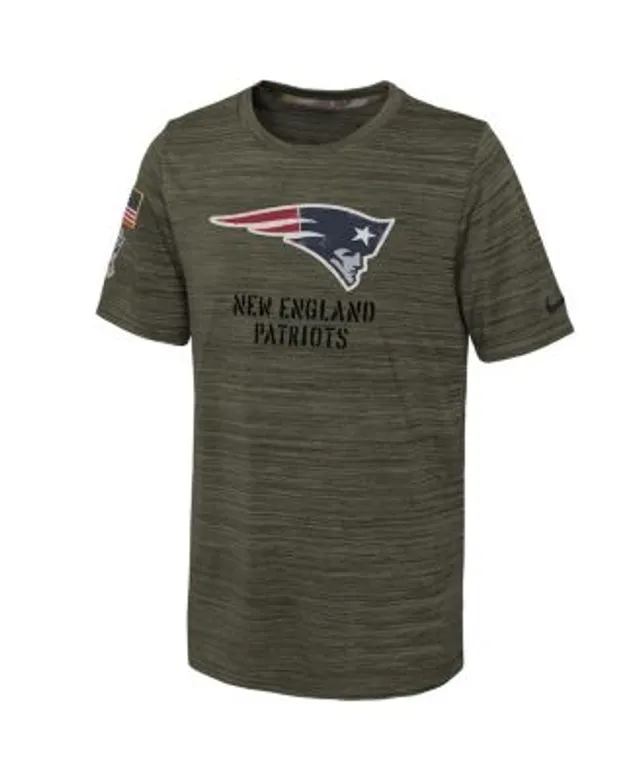 Youth Nike Olive New England Patriots 2022 Salute To Service Performance  Pullover Hoodie