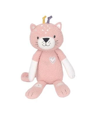 Signature Pink Leopard Plush Stuffed Animal Toy - Maya