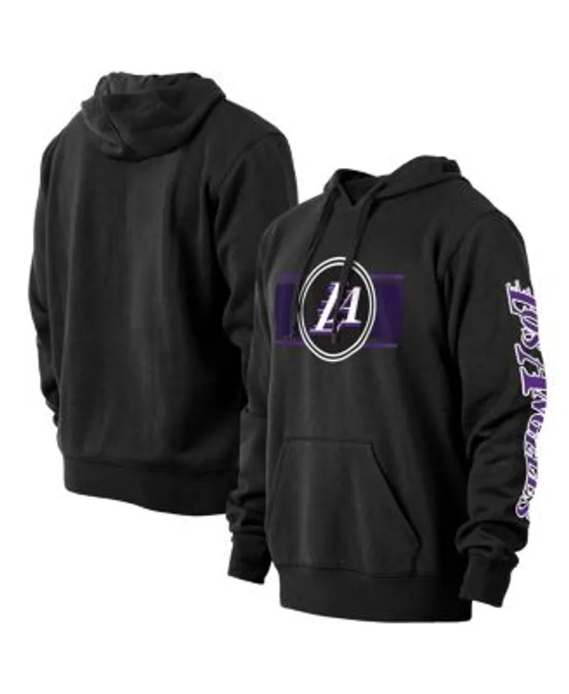 New era Metallic Los Angeles Lakers Hoodie White