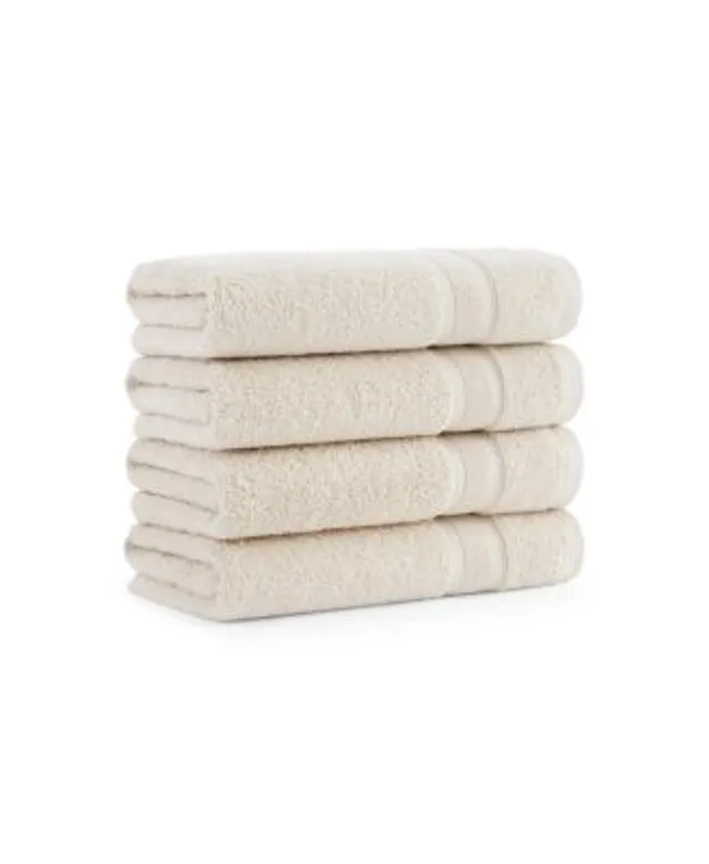 Aston & Arden Anatolia Turkish Hand Towels (4 Pack), 18x32, 600 GSM, Light  Grey, Solid Woven Linen-Inspired Dobby, Ring Spun Combed Cotton