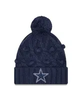 Dallas Cowboys Boys Cuffed Pom Knit Hat