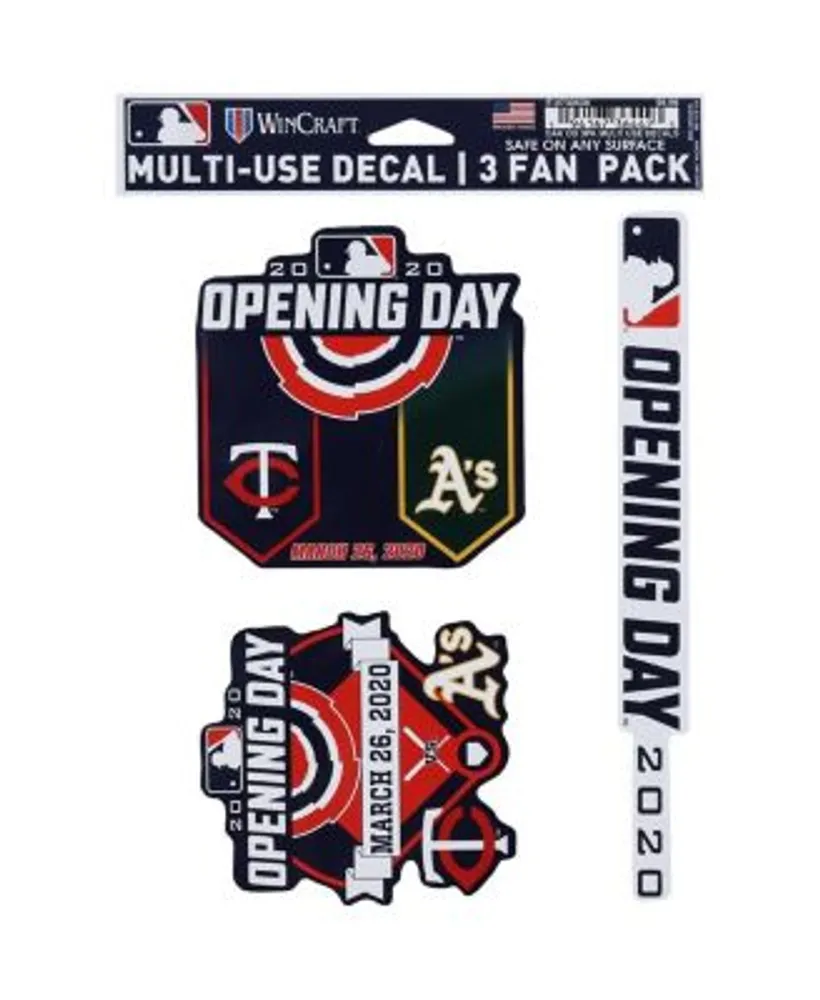 Minnesota Twins Decal Multi Use Fan 3 Pack