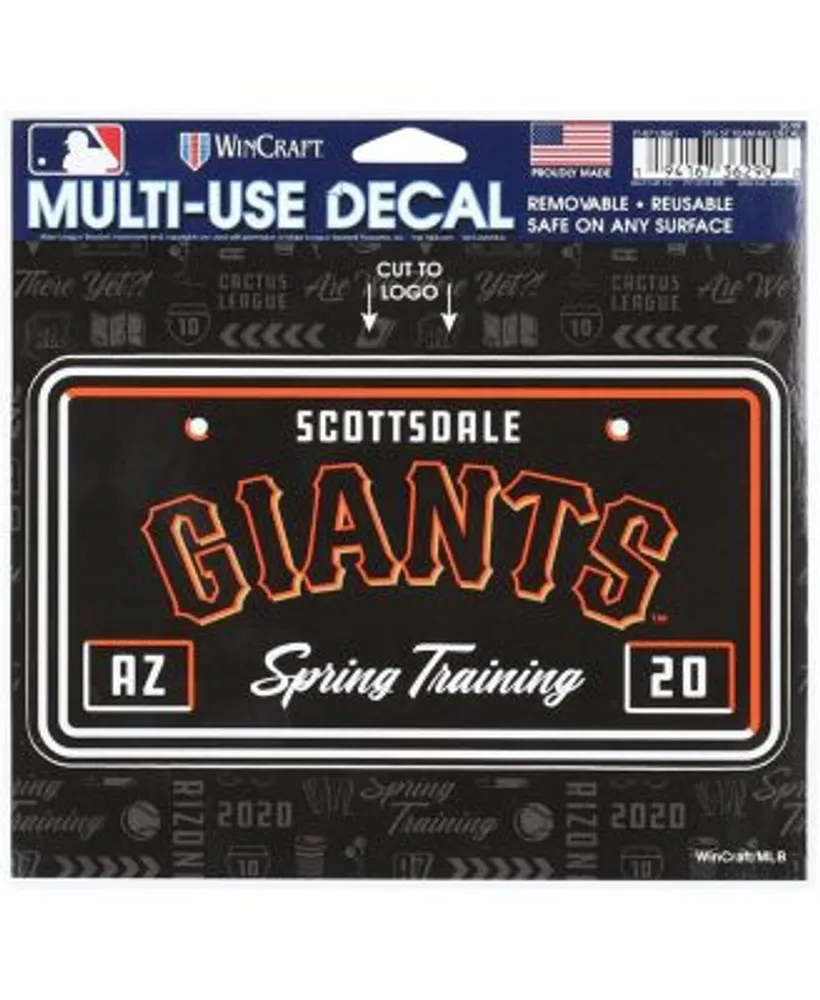 Wincraft San Francisco Giants 2.5 x 5 2020 Spring Training Multi-Use  Decal