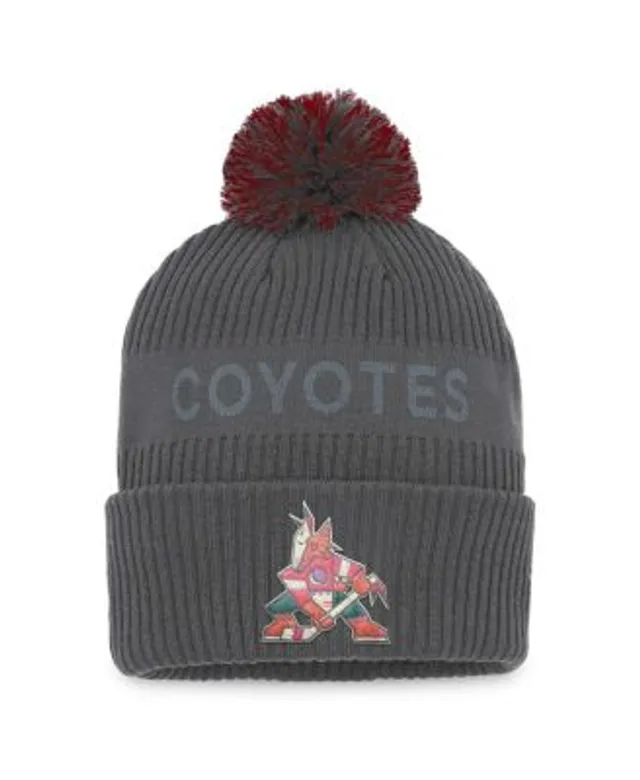 Arizona Coyotes Fanatics Branded Home Ice Snapback Hat - Charcoal
