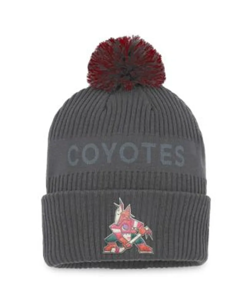 Arizona Coyotes Fanatics Branded Team Trucker Snapback Hat - Gray/Black