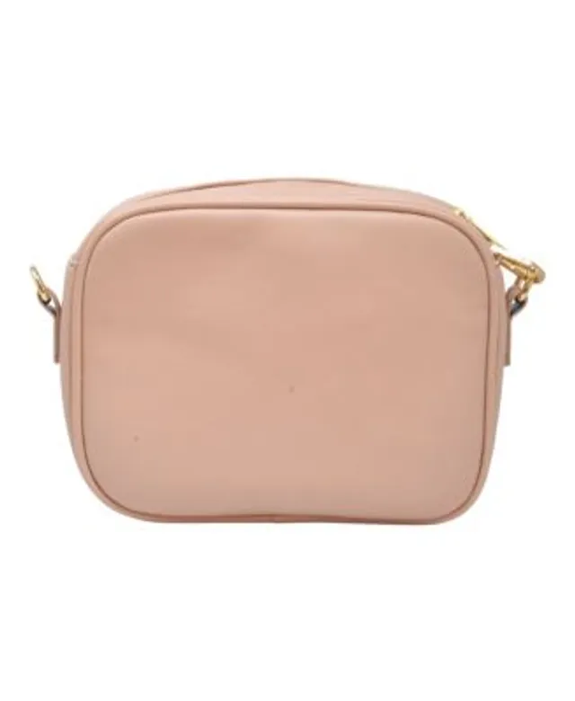 GUESS Galeria Debossed Peony Mini Camera Crossbody Bag