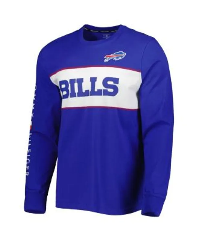 Men's Starter Royal/White Buffalo Bills Halftime Long Sleeve T-Shirt