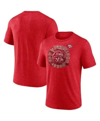 San Francisco 49ers Mitchell & Ness Jumbotron Big & Tall T-Shirt - Scarlet