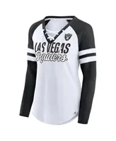 Las Vegas Raiders Fanatics Branded Women's Ombre Long Sleeve T