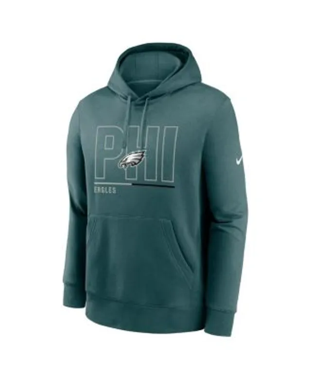 Men's Nike Midnight Green Philadelphia Eagles City Code Club Fleece  Pullover Hoodie