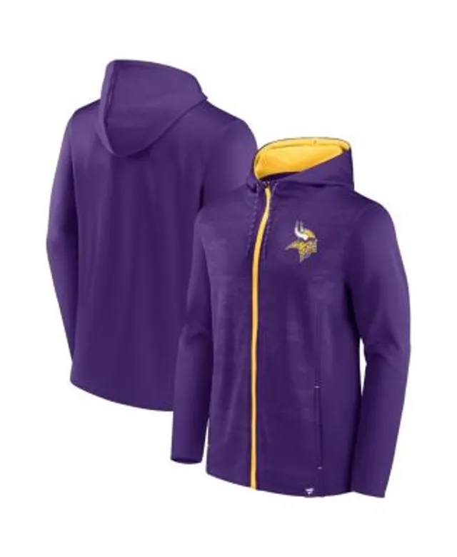 Men's Fanatics Branded Purple Minnesota Vikings On The Ball Pullover Hoodie