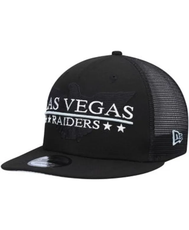 Las Vegas Raiders New Era Collegiate Trucker 9FIFTY Snapback Hat