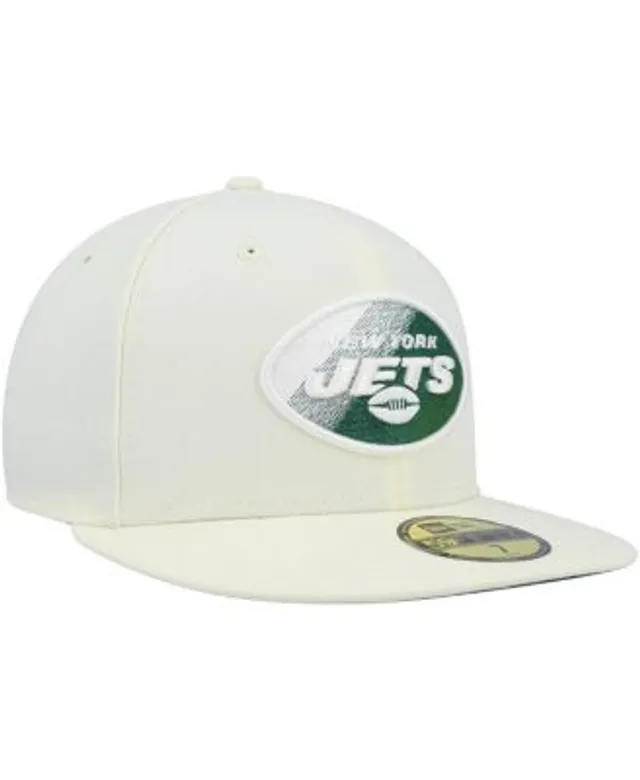 Buffalo Bills New Era Chrome Color Dim 59FIFTY Fitted Hat - Cream