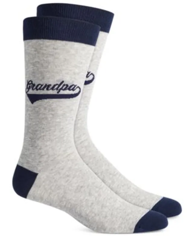 Club Room Men's Anchor Crew Socks, Created for Macy's