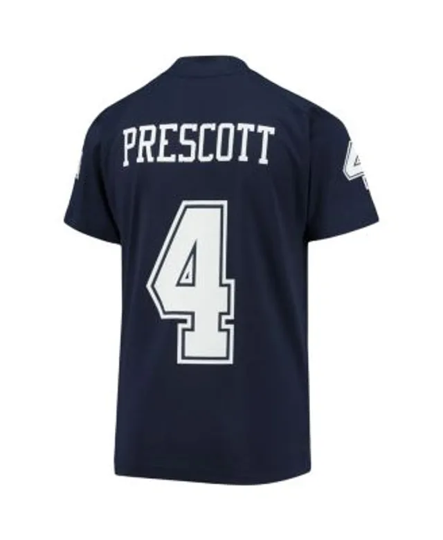 Outerstuff Youth Boys Dak Prescott Navy Dallas Cowboys Mainliner Player  Name and Number T-shirt - Macy's