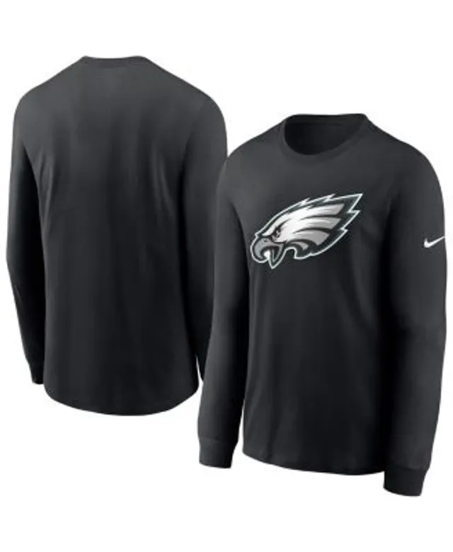 Nike Men's Philadelphia Eagles Legend Logo Black T-Shirt