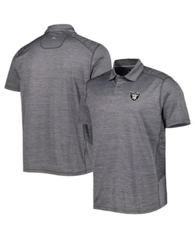 Tommy Bahama Men's Tommy Bahama Charcoal San Francisco Giants Palm Coast  Delray Fond IslandZone Allover Polo