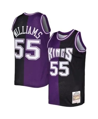 Mitchell & Ness Men's Sacramento Kings Road 2000-01 Chris Webber Black Swingman Jersey