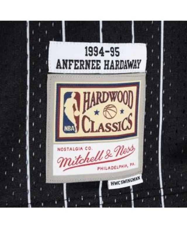 Men's Mitchell & Ness Penny Hardaway Black Orlando Magic 1994-95 Hardwood  Classics Reload 3.0 Swingman Jersey