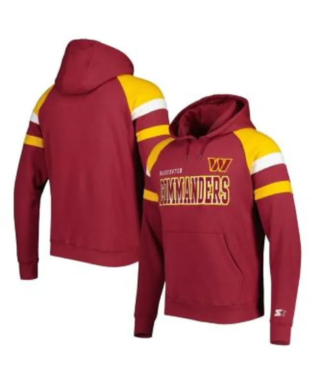 Men's Nike Burgundy Washington Commanders Sideline Athletic Stack Performance Pullover Hoodie Size: Medium