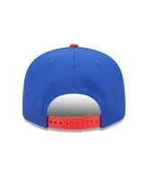 Buffalo Bills New Era Wordmark Flow 9FIFTY Snapback Hat - Royal/Red