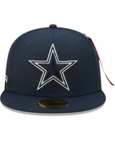 Men's New Era Navy Dallas Cowboys Identity 59FIFTY Fitted Hat