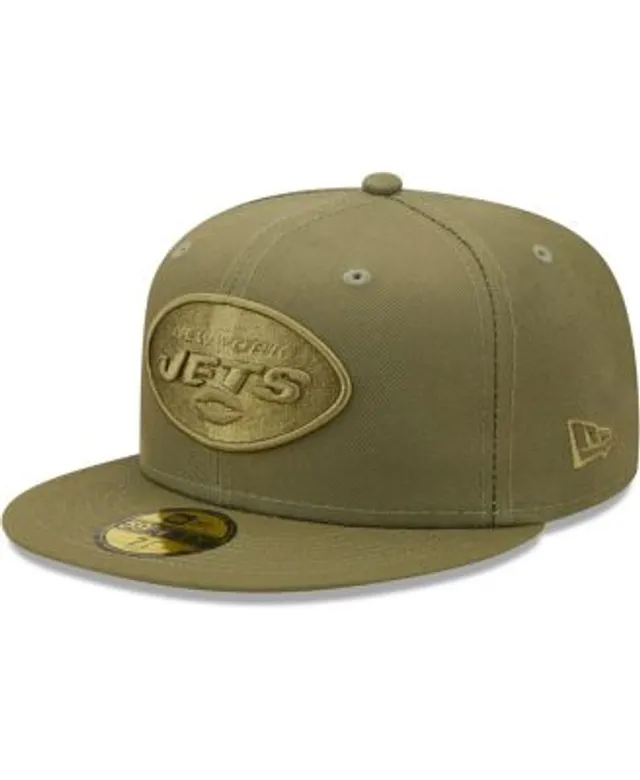 Men's New Era Olive/Brown York Yankees Two-Tone Color Pack 59FIFTY Fitted Hat