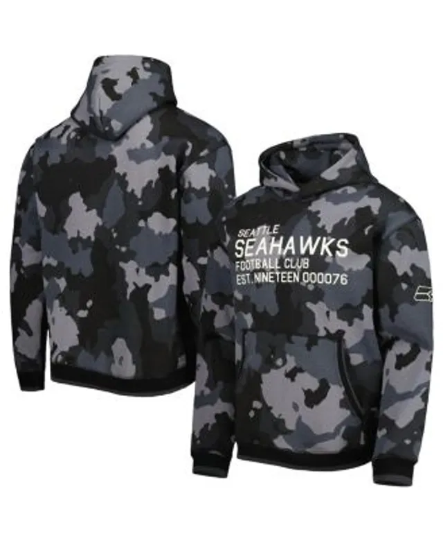 Women's Nike Navy Seattle Seahawks Sideline Stack Performance Pullover  Hoodie