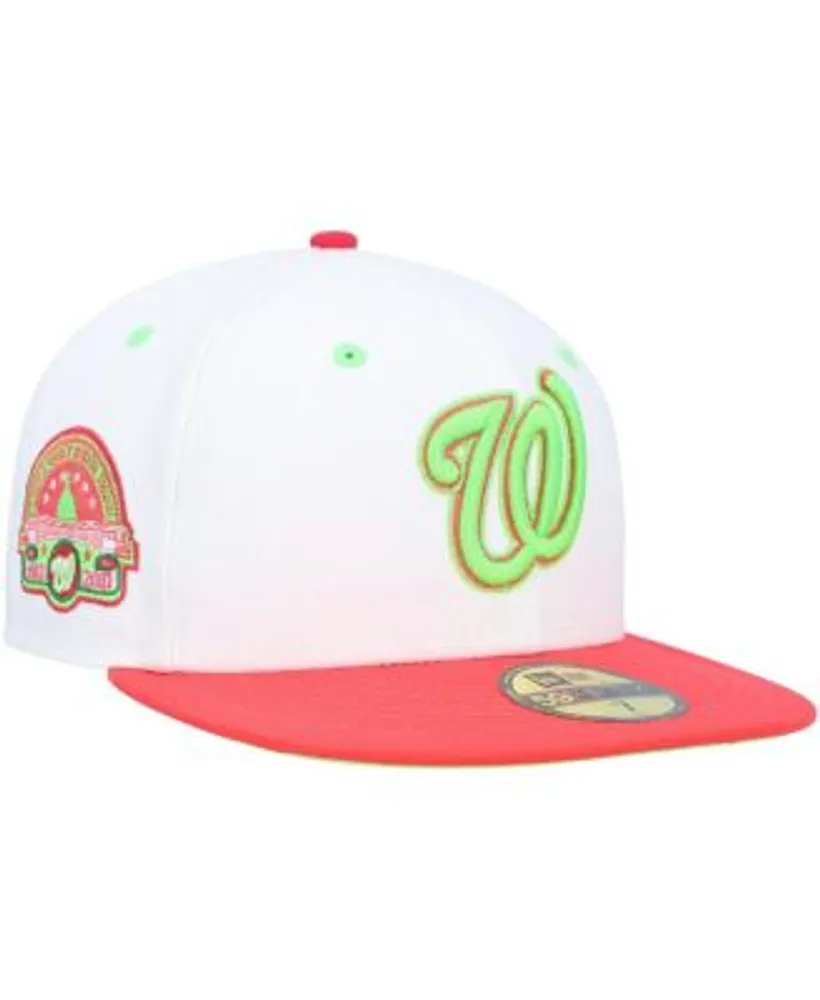 New Era White/Pink St. Louis Cardinals Busch Stadium 30th Anniversary 59FIFTY Fitted Hat