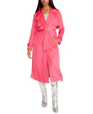 BB Dakota by Women's New Wave Belted Trench Coat