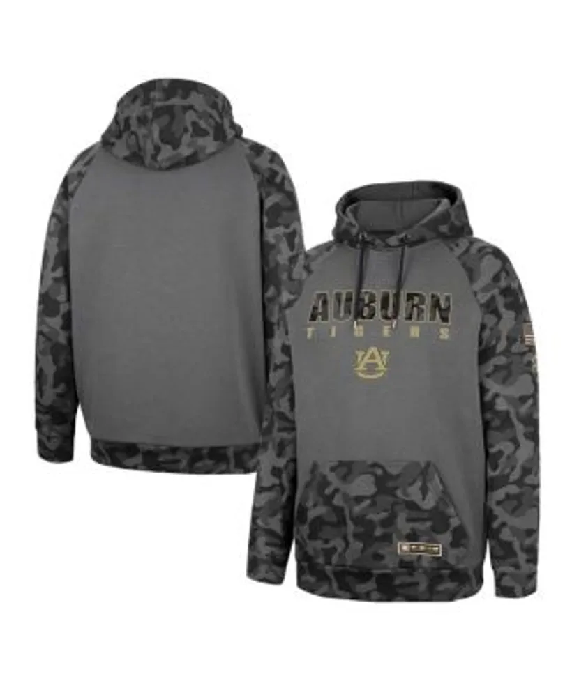 Youth Colosseum Charcoal Louisville Cardinals OHT Military Appreciation  Digital Camo Raglan Pullover Hoodie